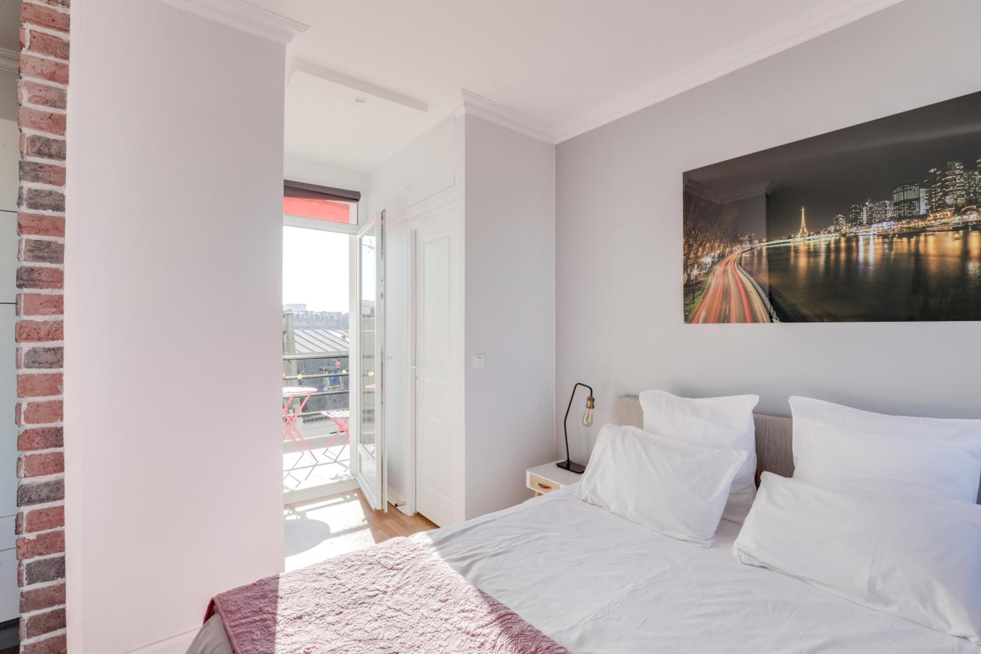 Accommodatie bij particulieren Eiffel Tower View And Terrace Parijs